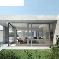 Exterior Aluminum Security Sliding Door with Glass