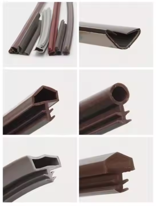 Pvc Tpe Silicone Epdm Sound Insulation Rubber Strip Wooden Window Door Dust Proof Seal