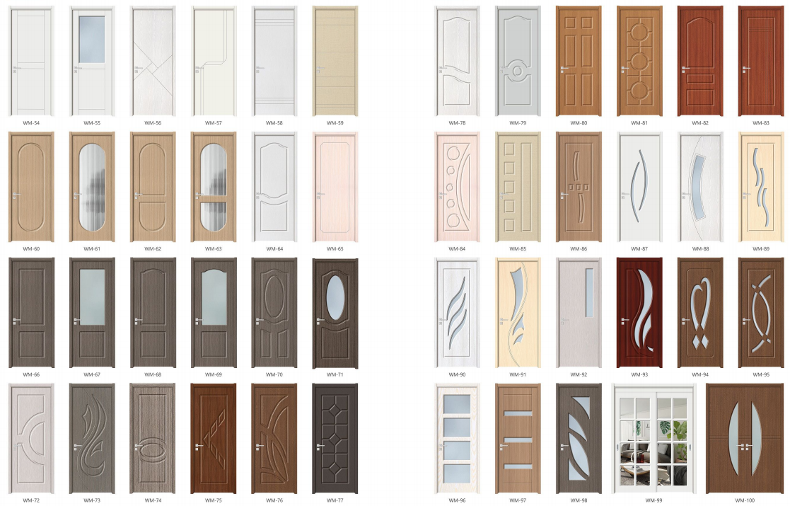 Interior Customizable Door Components and Hardware Options