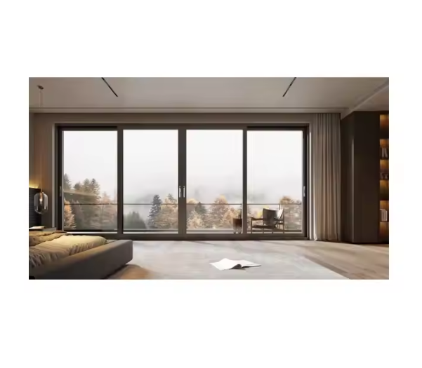 Comfortable View Sliding Aluminum Slide Door Outdoor Aluminum Glass Door Sliding Door