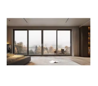 Comfortable View Sliding Aluminum Slide Door Outdoor Aluminum Glass Door Sliding Door