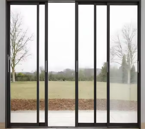 Modern Slimline Aluminum Sliding Doors