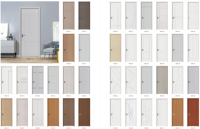Interior Customizable Door Components and Hardware Options